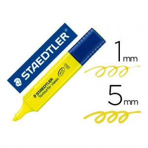 Rotulador Staedtler Textsurfer Classis 364 Fluorescente Color Amarillo