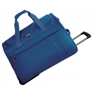 Bolsa de viaje 55x35x25 cm de Eva Movom Manhattan Azul con ruedas