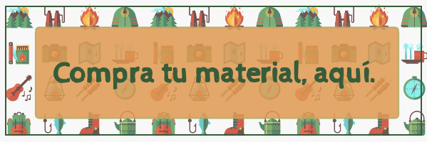 Materiales para campamentos de verano