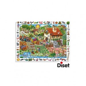 Puzzle Descubriendo la granja a partir de 5 años 35 piezas Diset