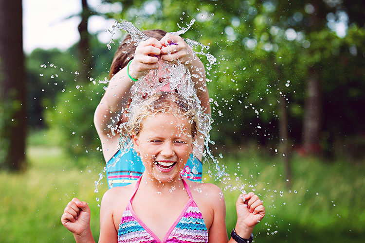 Juegos de jardín divertidos para agua