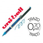 Rotulador-bolígrafo roller Uni-Ball azul claro UB-157 0,5 mm. Rotulador-bolígrafo roller Uni-Ball azul claro UB-157 0,5 mm.