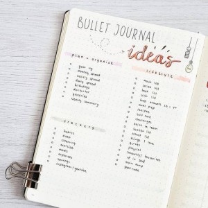 Crear Bullet Journal paso a paso