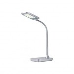 Lampara de Oficina Archivo 2000 Flex Tactil LED 5W Blanco Neutro Color Plata