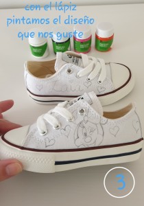 rebanada Gimnasia incondicional Pintar zapatillas con pintura para tela paso a paso - Material Escolar Blog