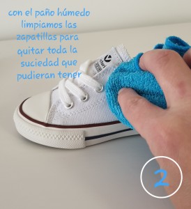 rebanada Gimnasia incondicional Pintar zapatillas con pintura para tela paso a paso - Material Escolar Blog