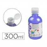 Tempera Liderpapel color violeta metalizado 300 cc