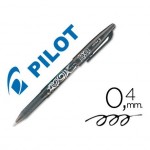 Boligrafo Borrable roller Pilot Frixion 0,4 mm Color Negro