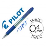 Boligrafo Pilot Super Grip azul 0,4 mm