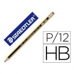 Lapices grafito Staedtler Noris N.2 HB