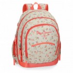 Mochila Pepe Jeans 44x34x16 cm de Poliester Joseline adaptable a carro