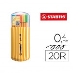 Rotulador Stabilo Point 88 Zebrui Estuche 20 Colores