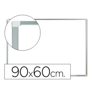 Pizarra Blanca de Melamina con marco de aluminio 90x60 Q-Connect