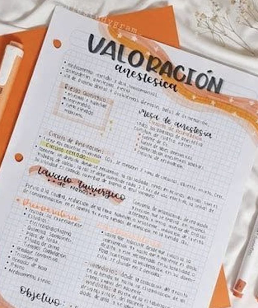 como hacer apuntes bonitos a mano para estudiar