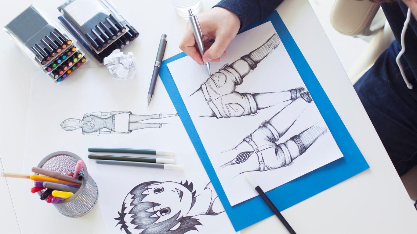 Dibujo profesional detallado de un diseño plano de casa estilo