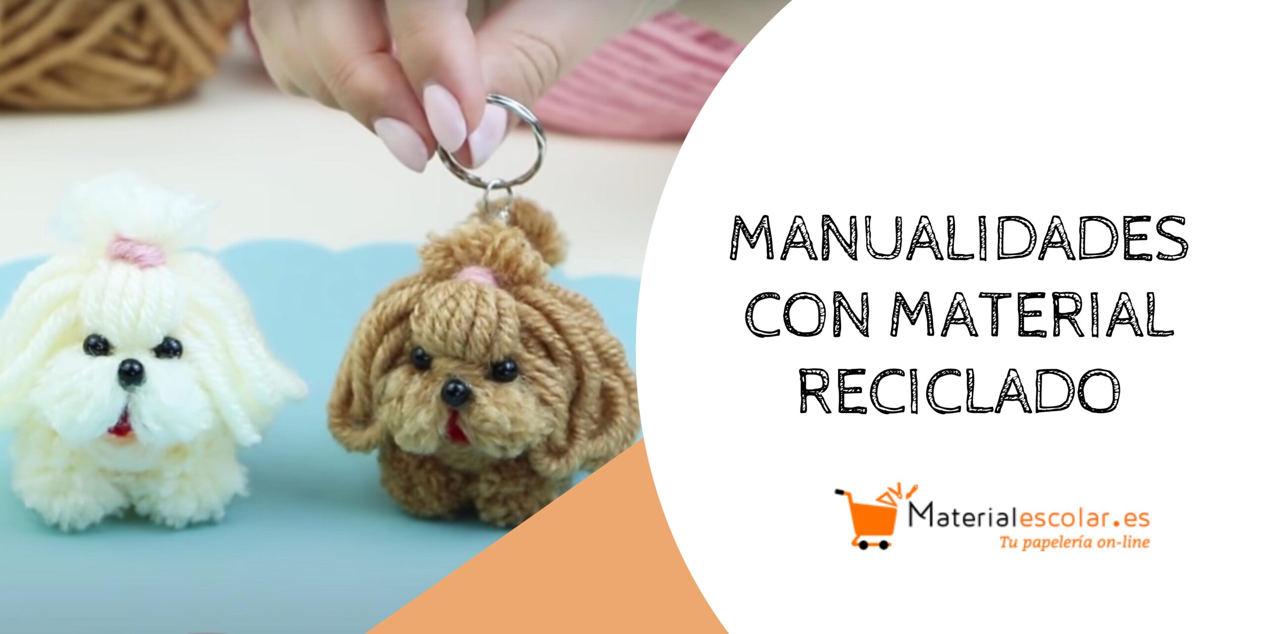 Material de manualidades para niños para desarrollar sus