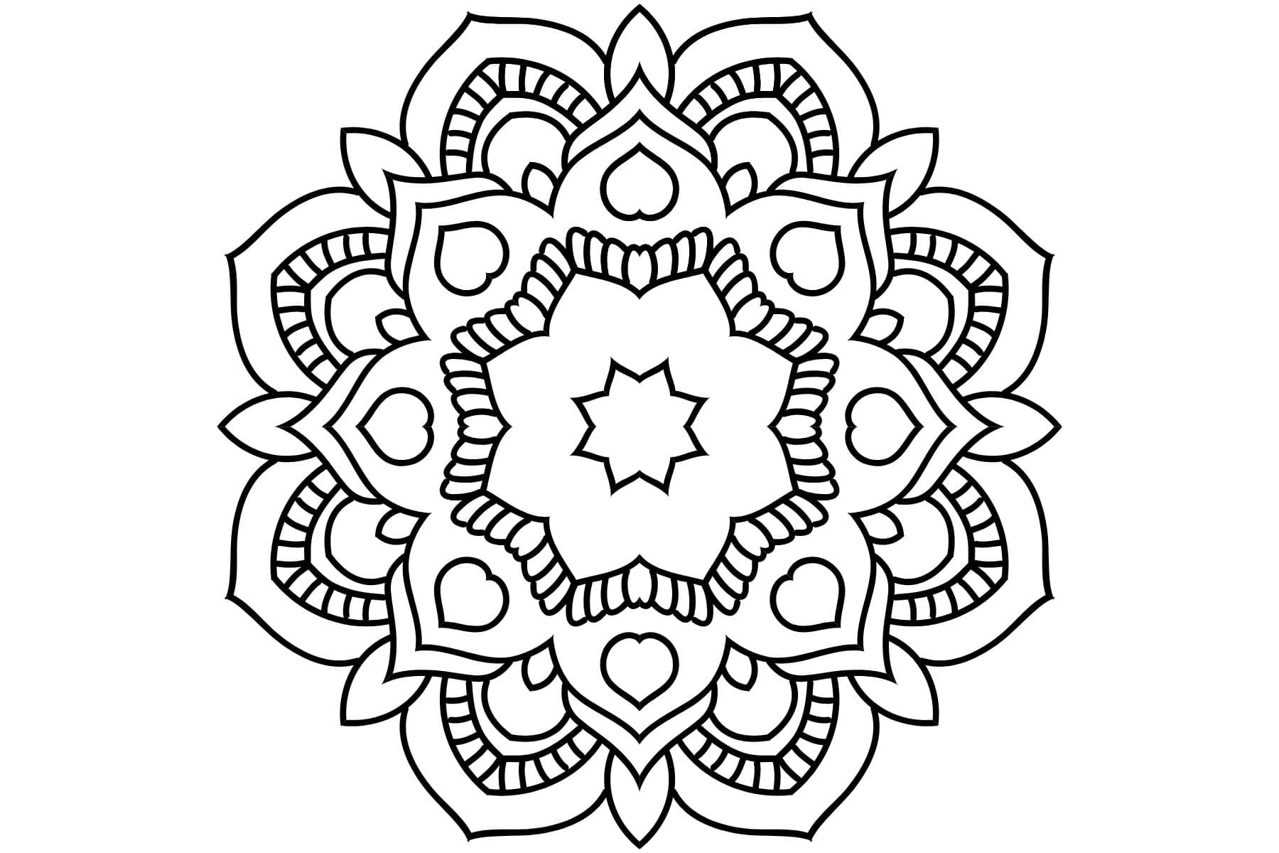 Mandalas para colorear PDF ¡más de 20 mandalas originales!