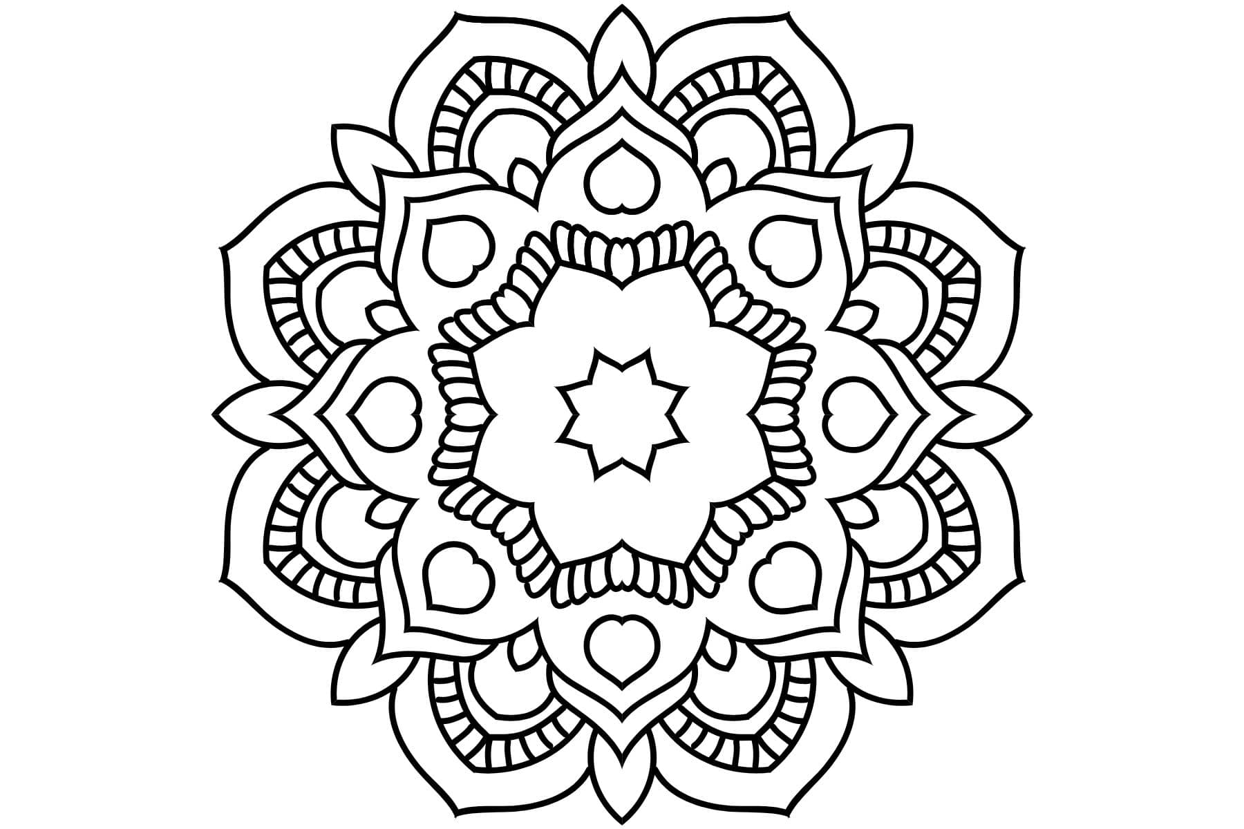 Mandalas para colorear PDF ¡más de 20 mandalas originales!