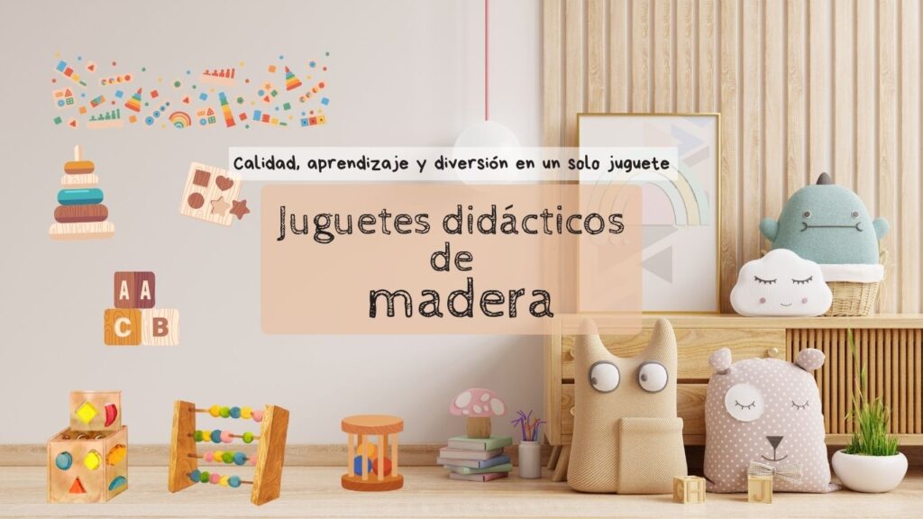 juguetes didácticos en madera