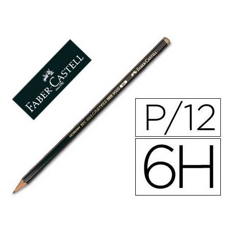 Faber Castell 9000 6H mejorar la caligrafía