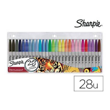 Sharpie Marcador Permanente Punta Fina - Disponible en 4 Colores