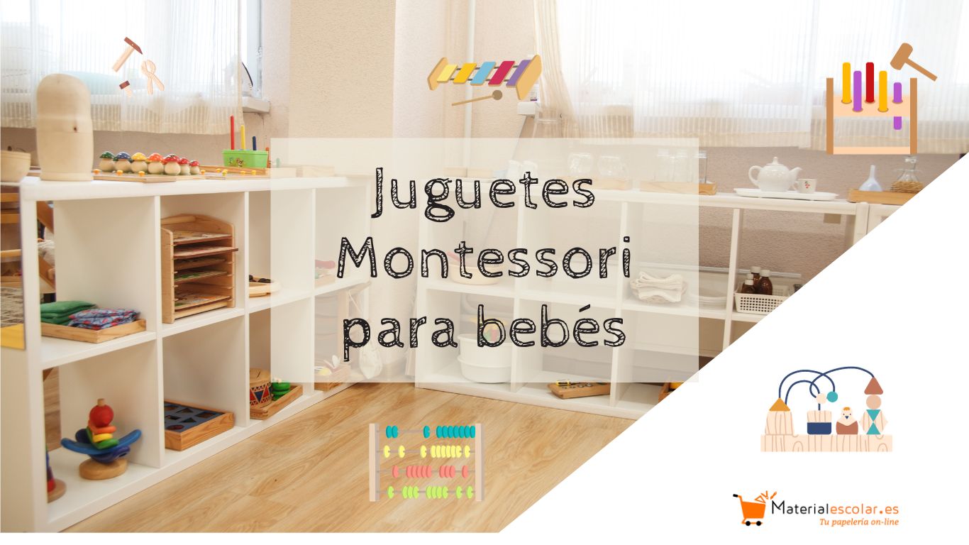 MATERIAL MONTESSORI POR MESES (de 5 a 6 meses) - Aprendiendo con Montessori