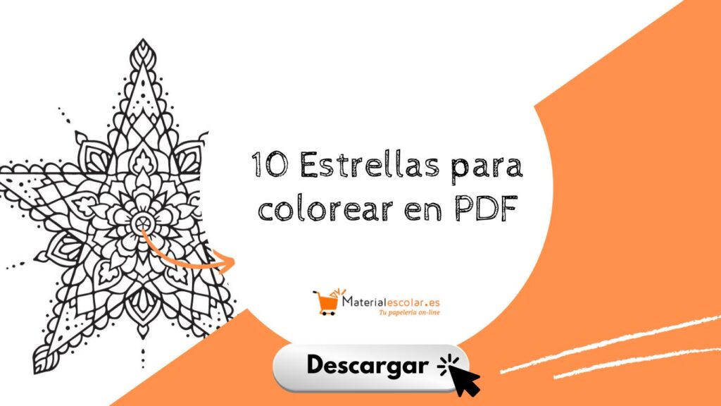 Estrellas para colorear 